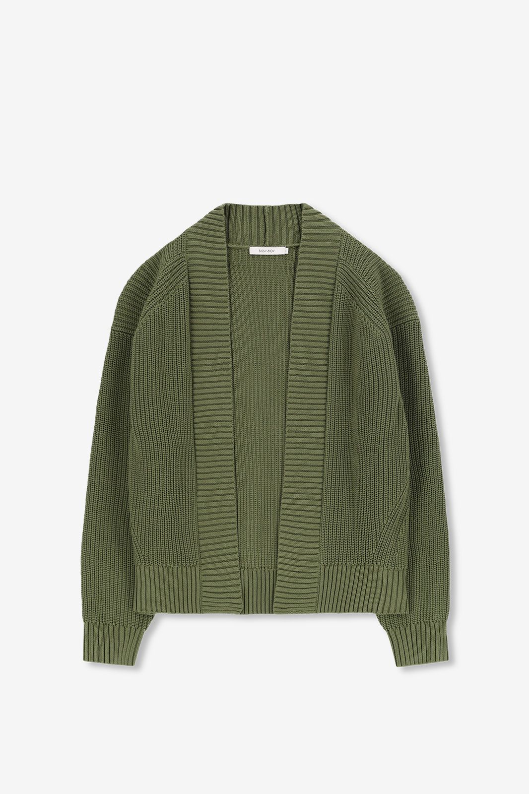 Strickjacke - grün