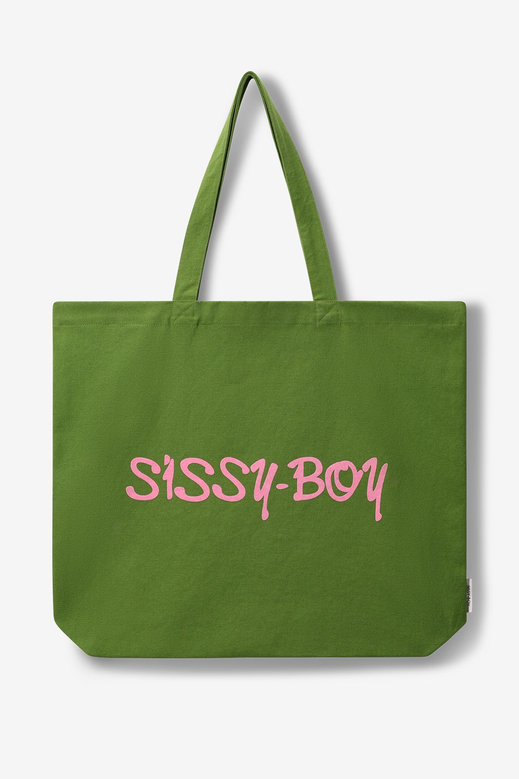 Canvas-Shopper large - grün