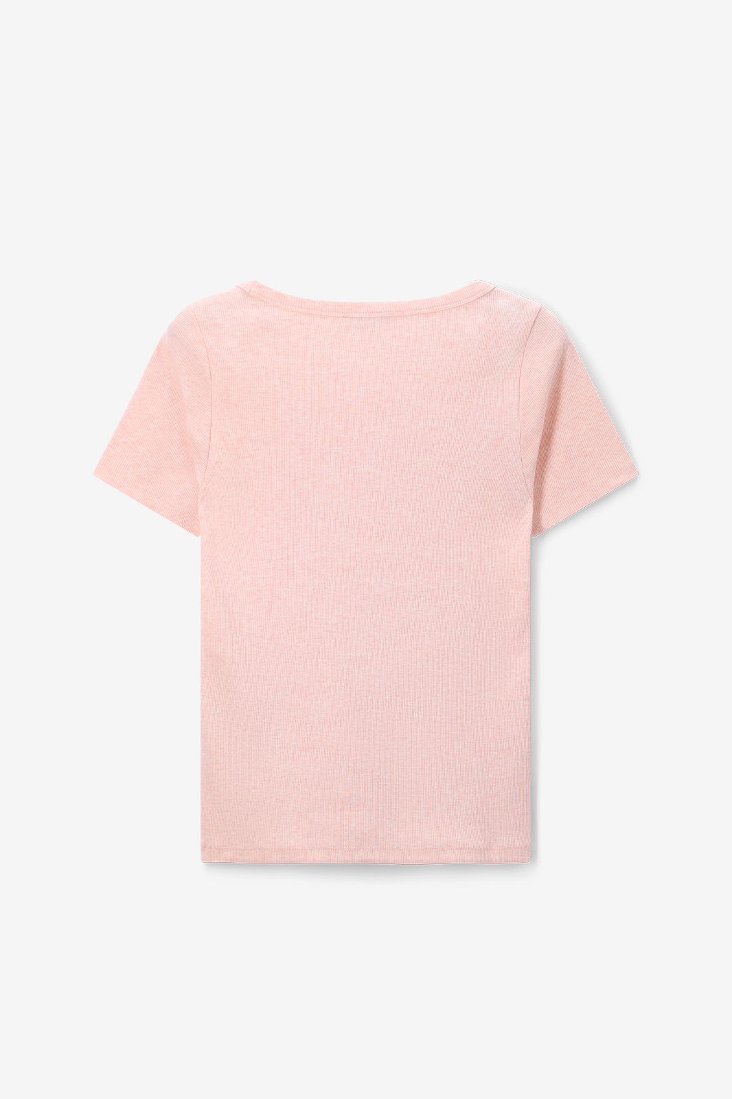 Ripp-Shirt - aprikot