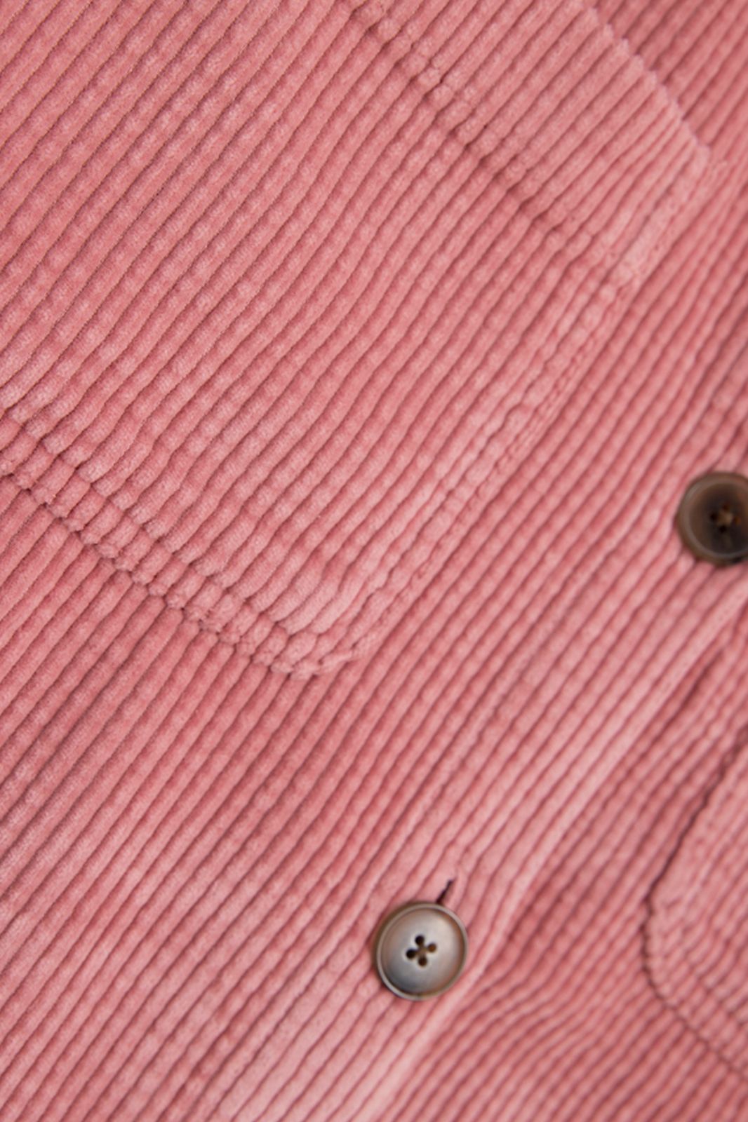 Überhemd aus Cord - rosa