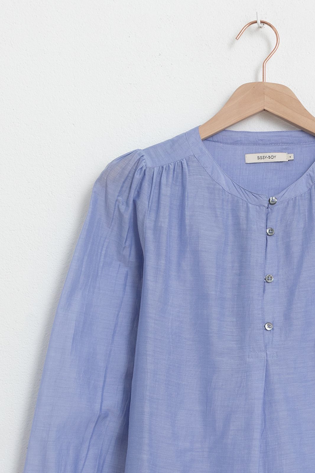 Bluse - hellblau