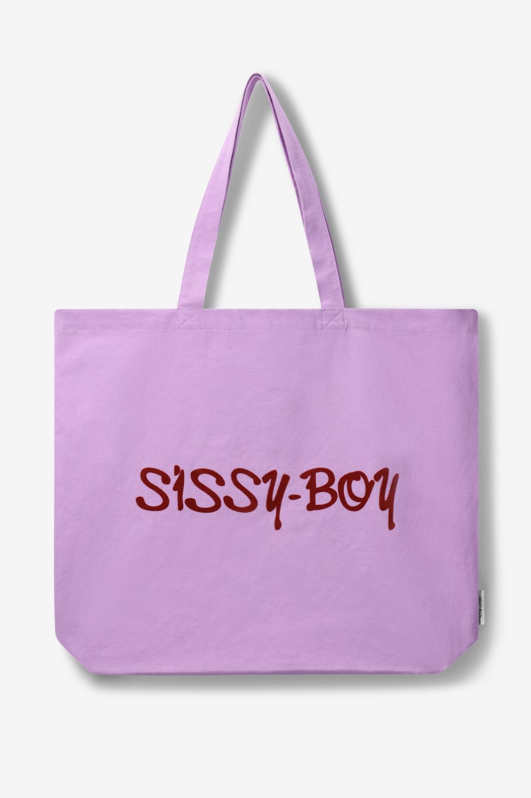 Canvas-Shopper large - lila