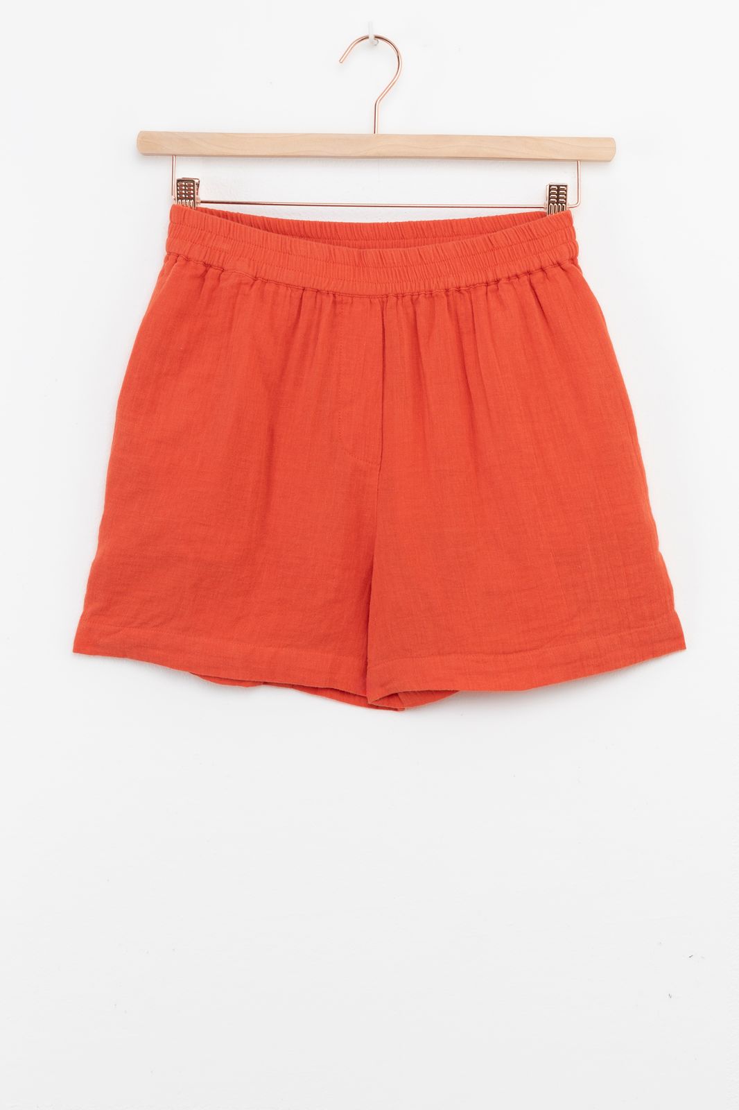 Musselin-Shorts - orange