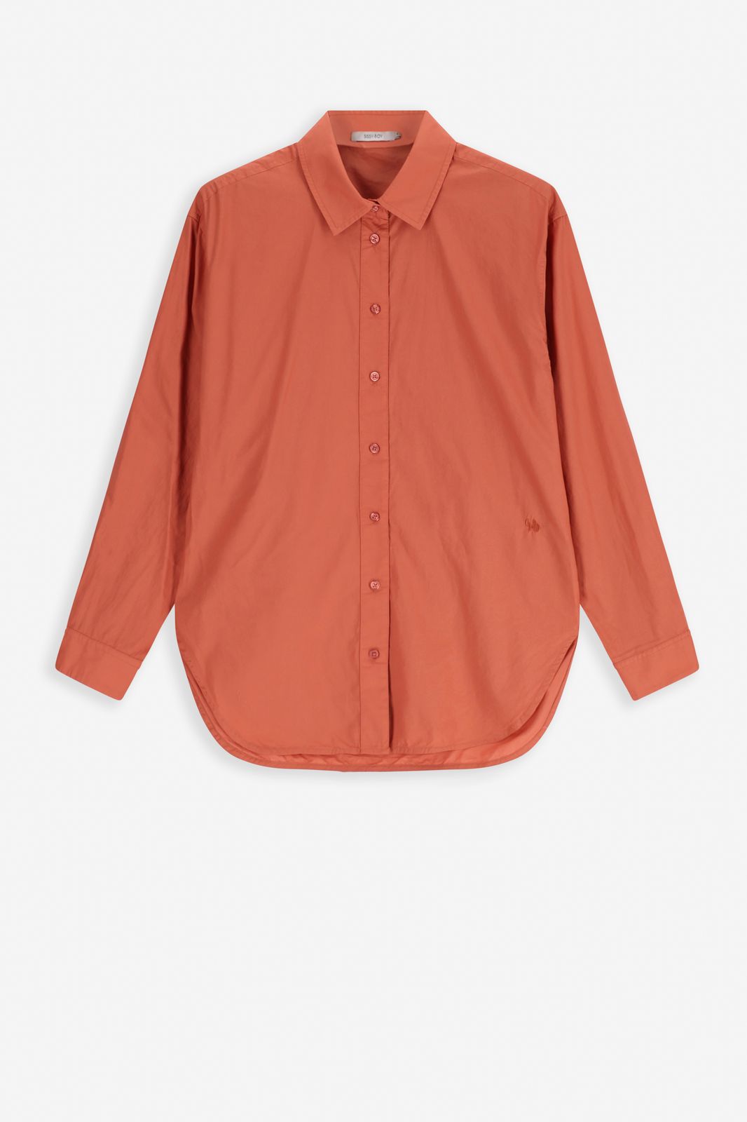Baumwollbluse - orange