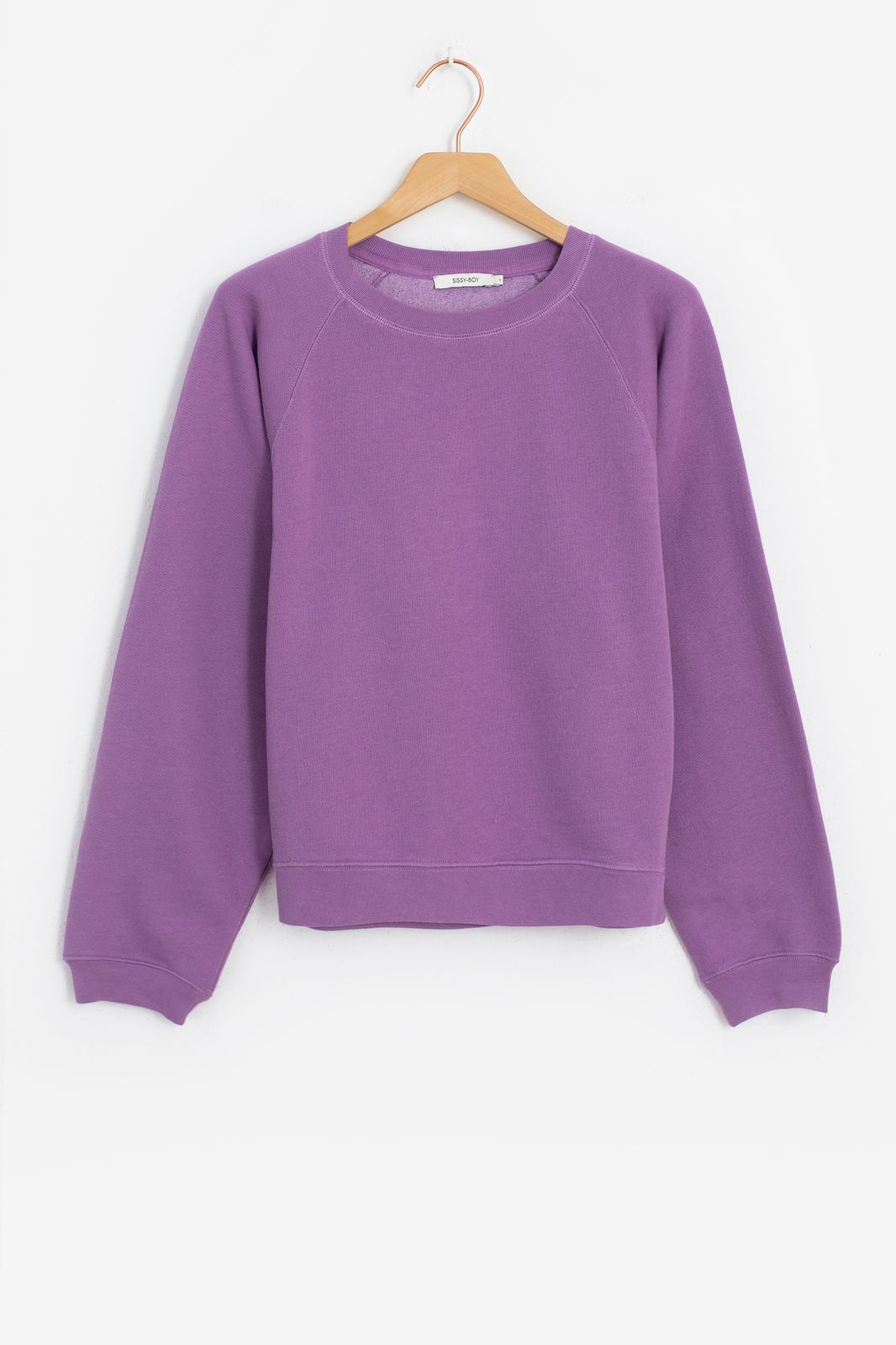 Raglan-Sweater - lila