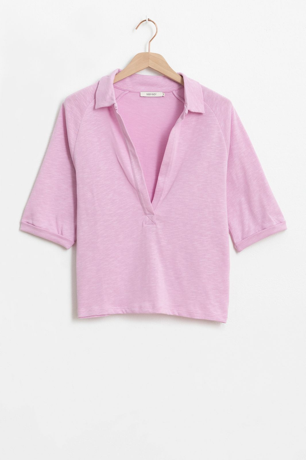 Polo-Shirt - rosa