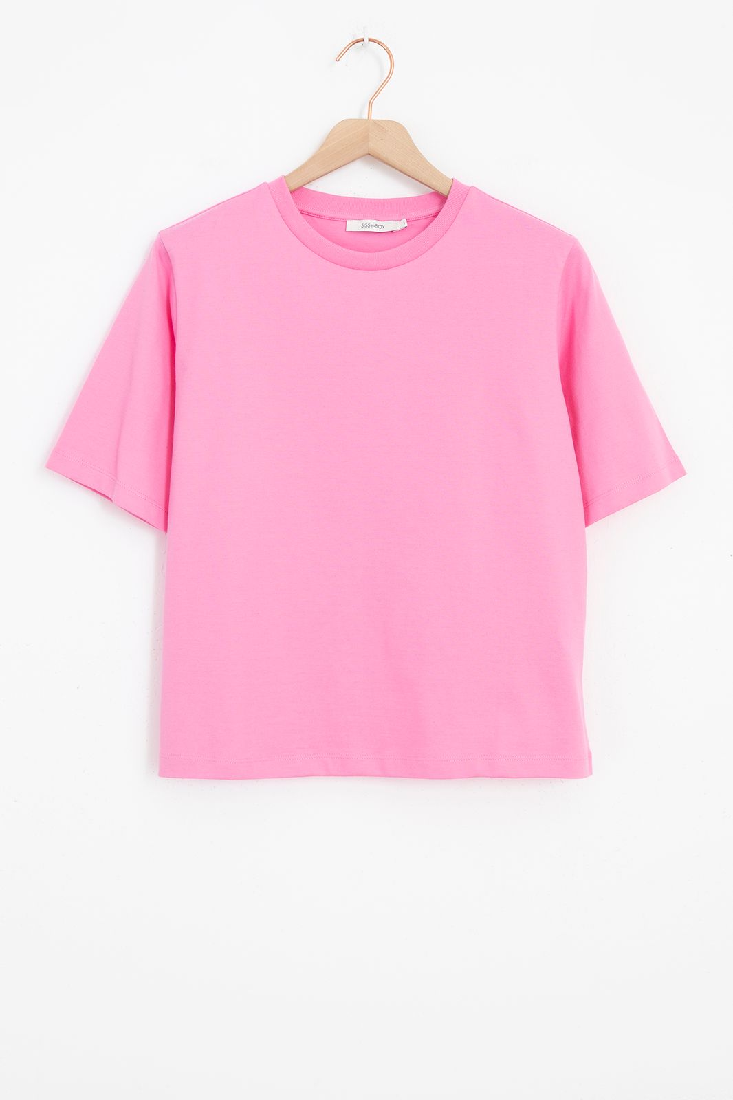 Oversize-Shirt - rosa