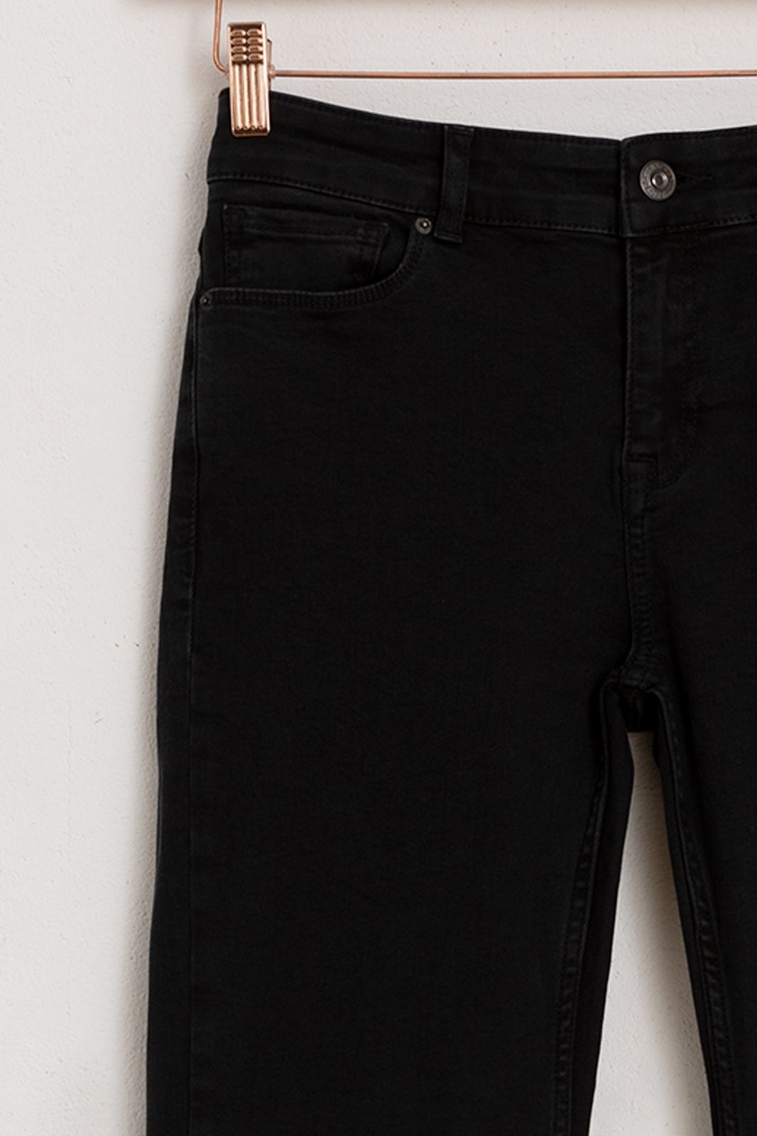 Flared Jeans - schwarz