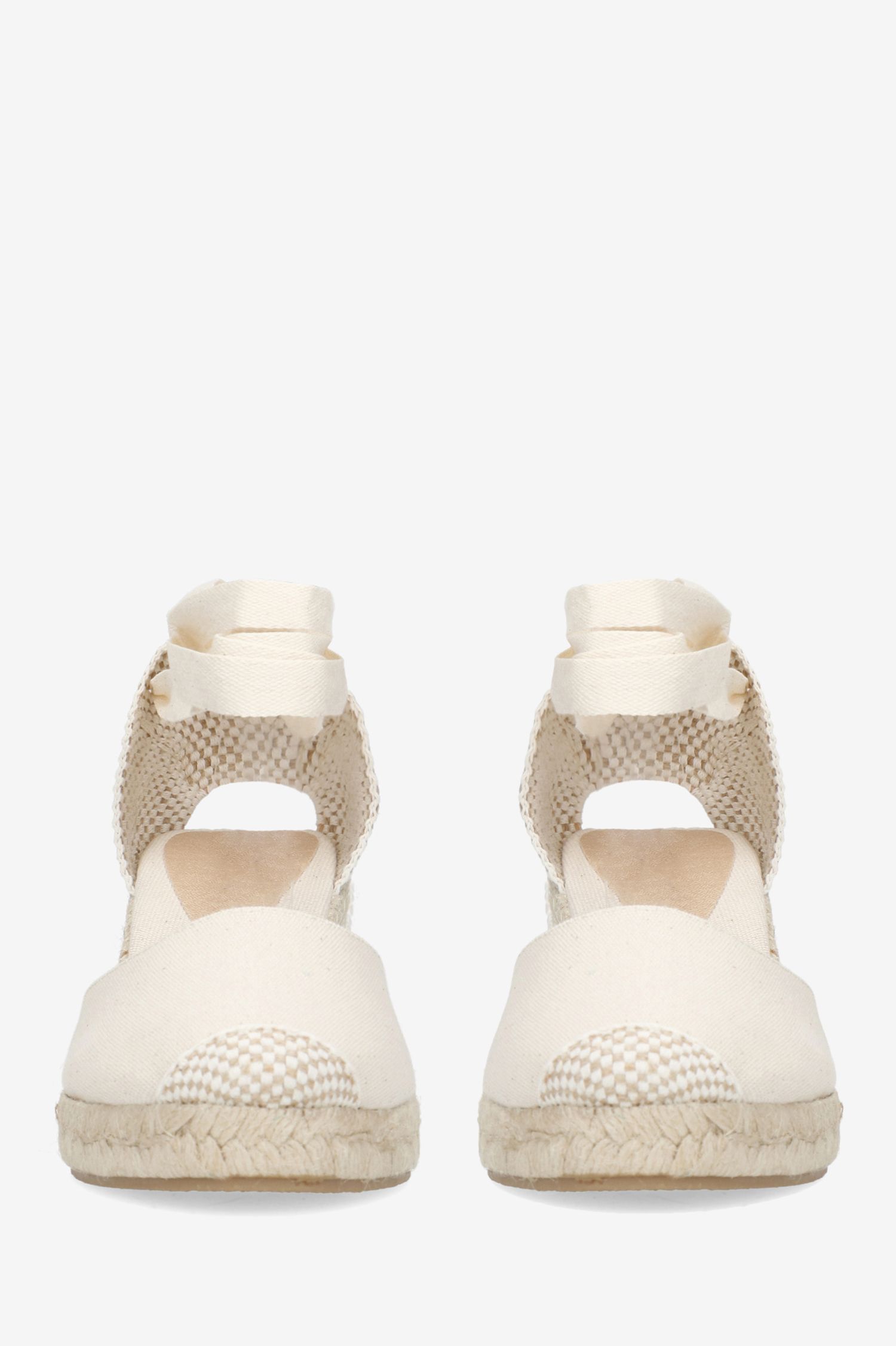 Witte cheap espadrilles dames