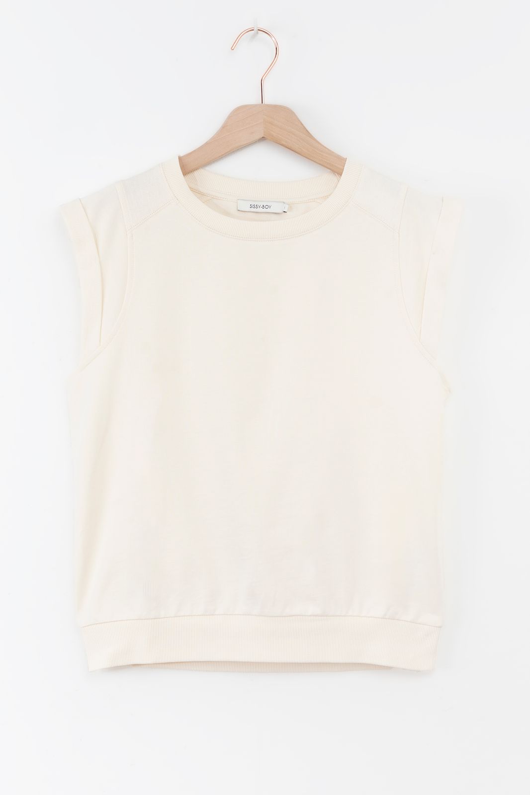 Sweat sans manches - blanc