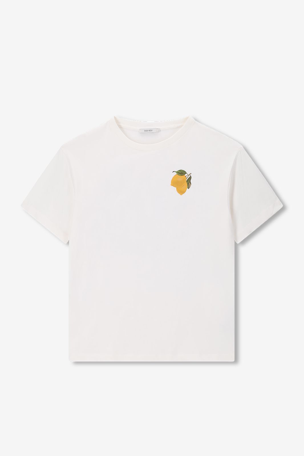 T-shirt oversize avec illustration - blanc