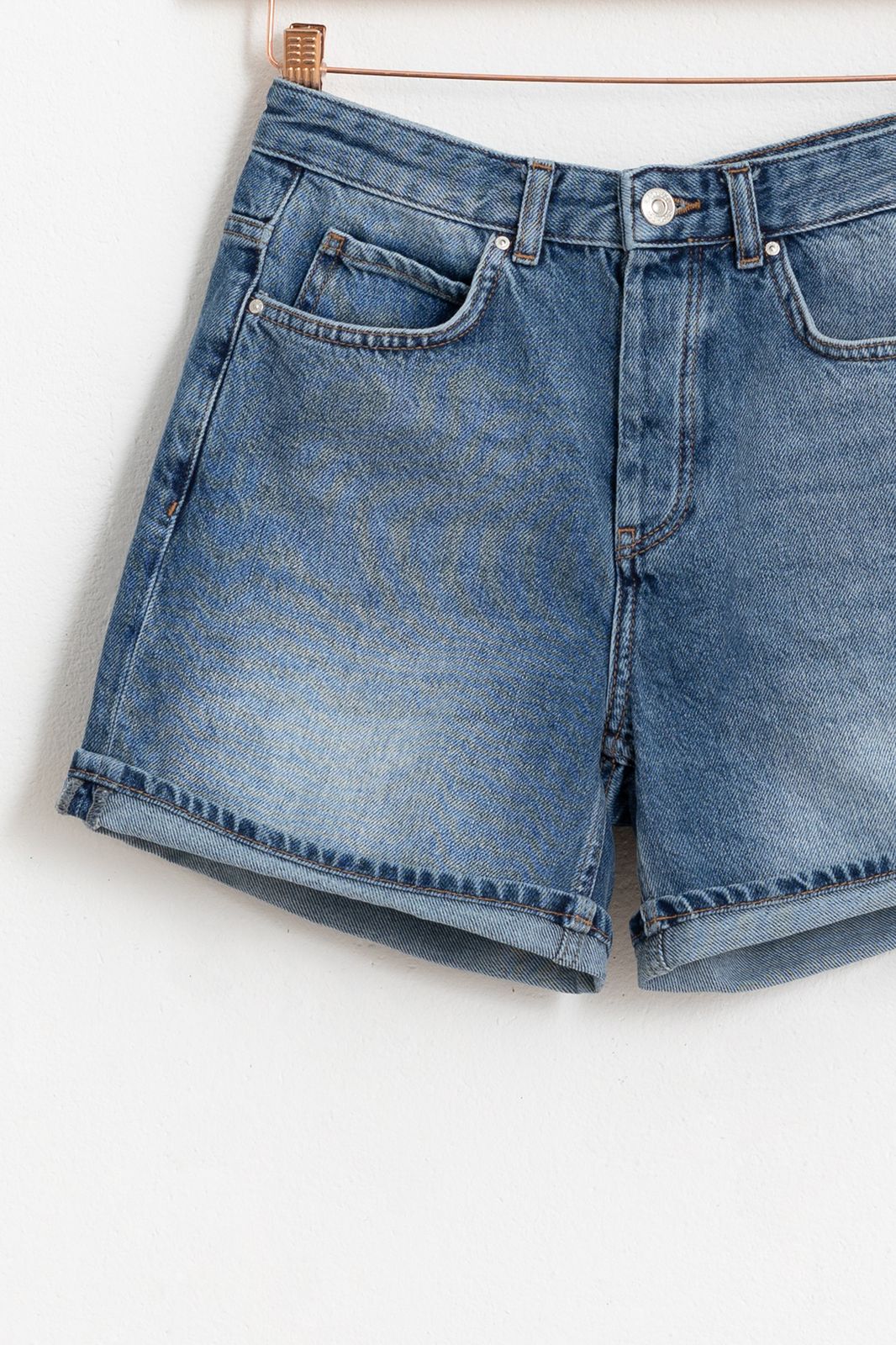 Short 5 poches en jean