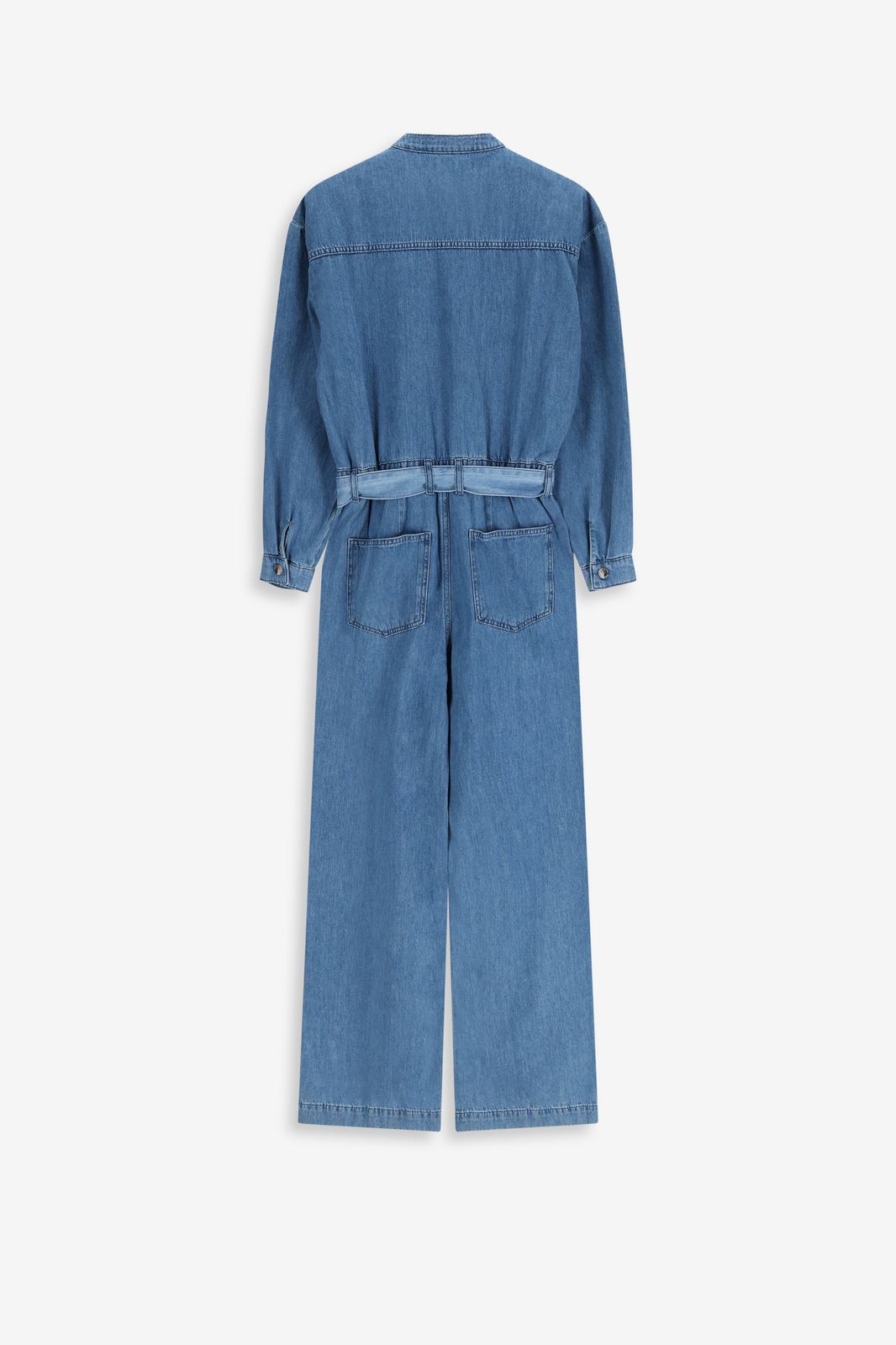 Combinaison en jean avec poches