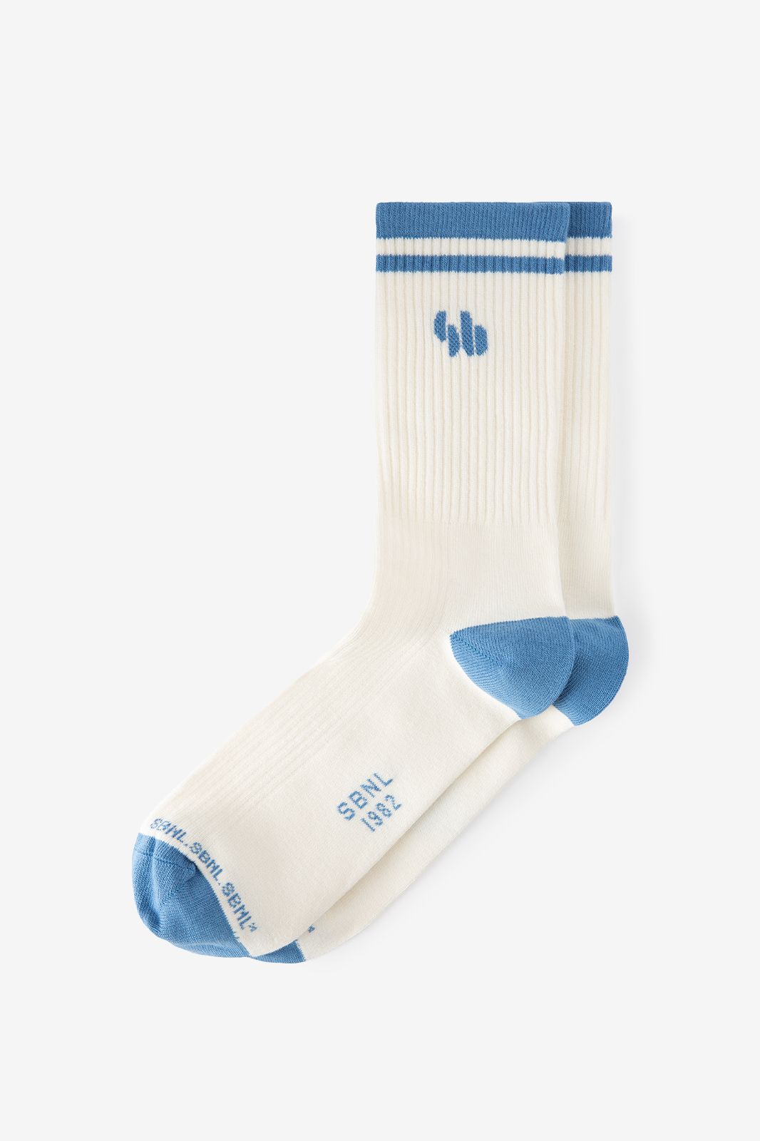 Chaussettes avec logo - blanc