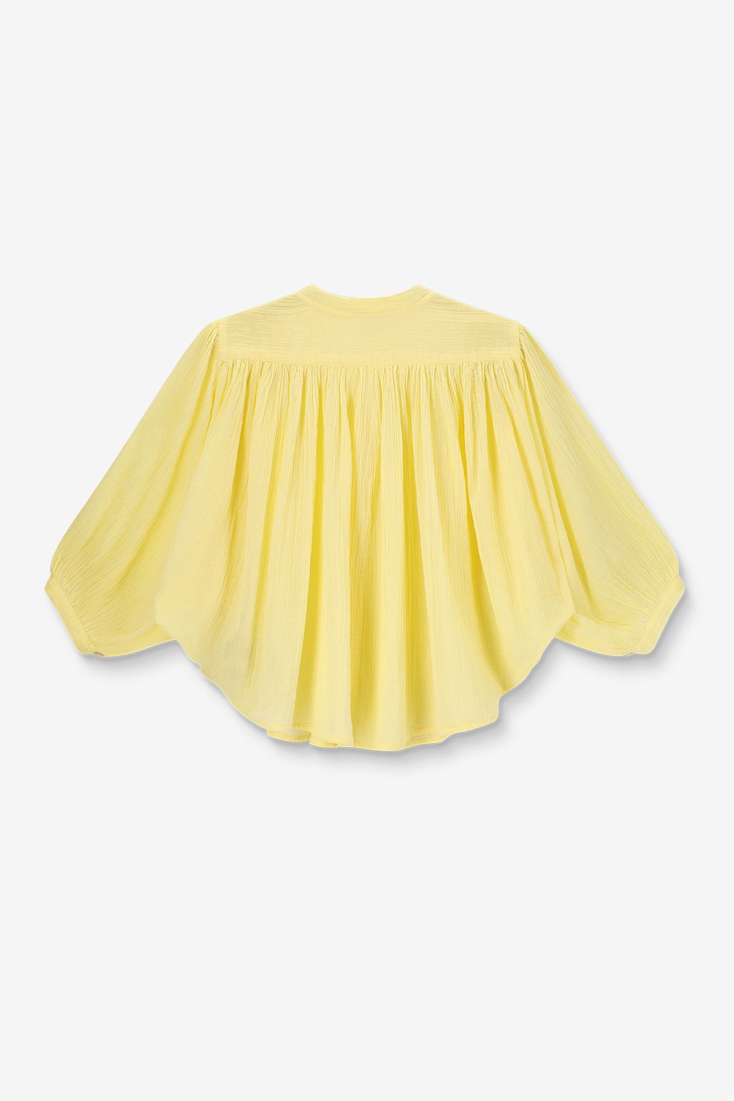 Blouse ample - jaune clair