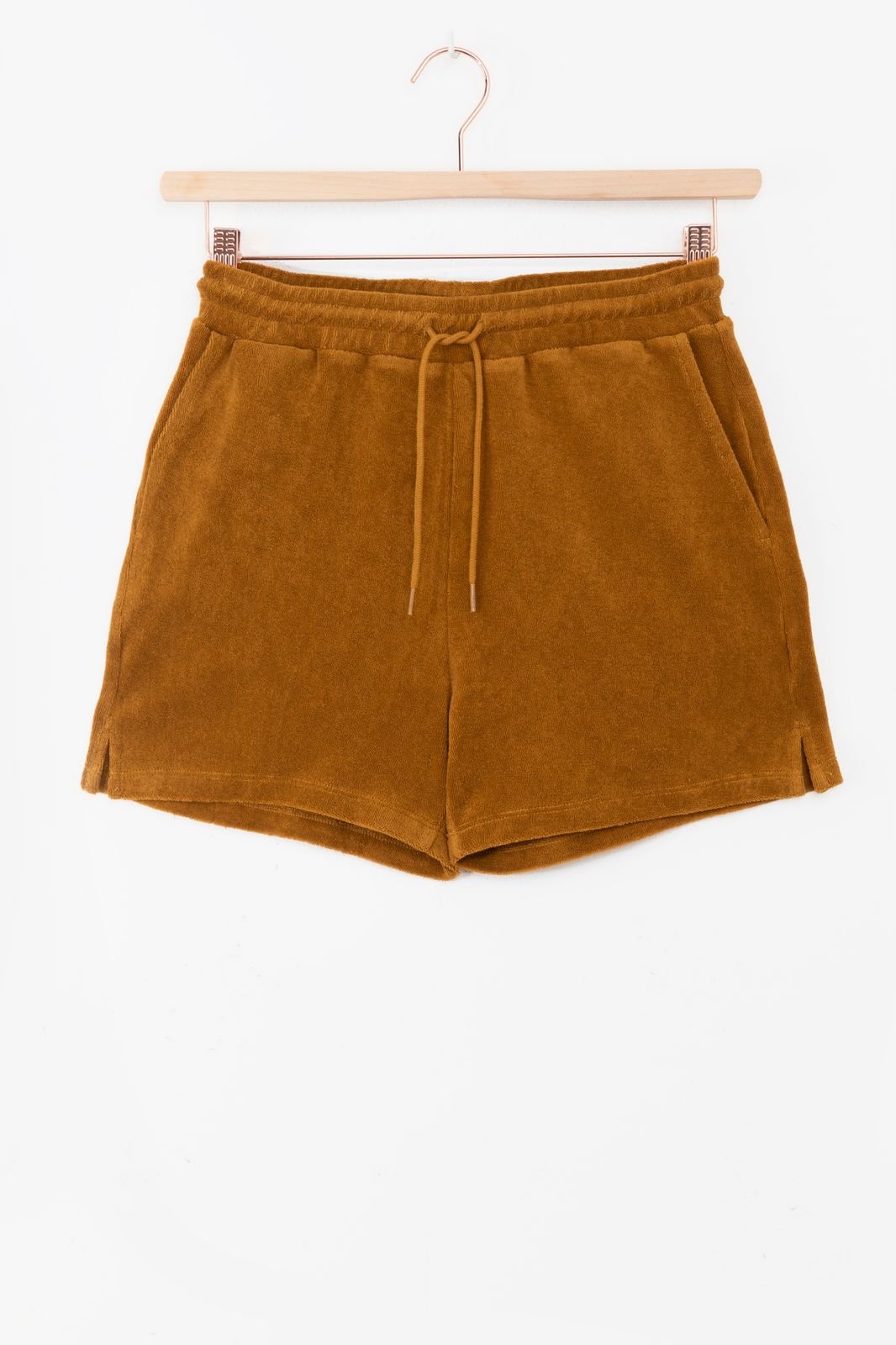 Short terry - marron doré