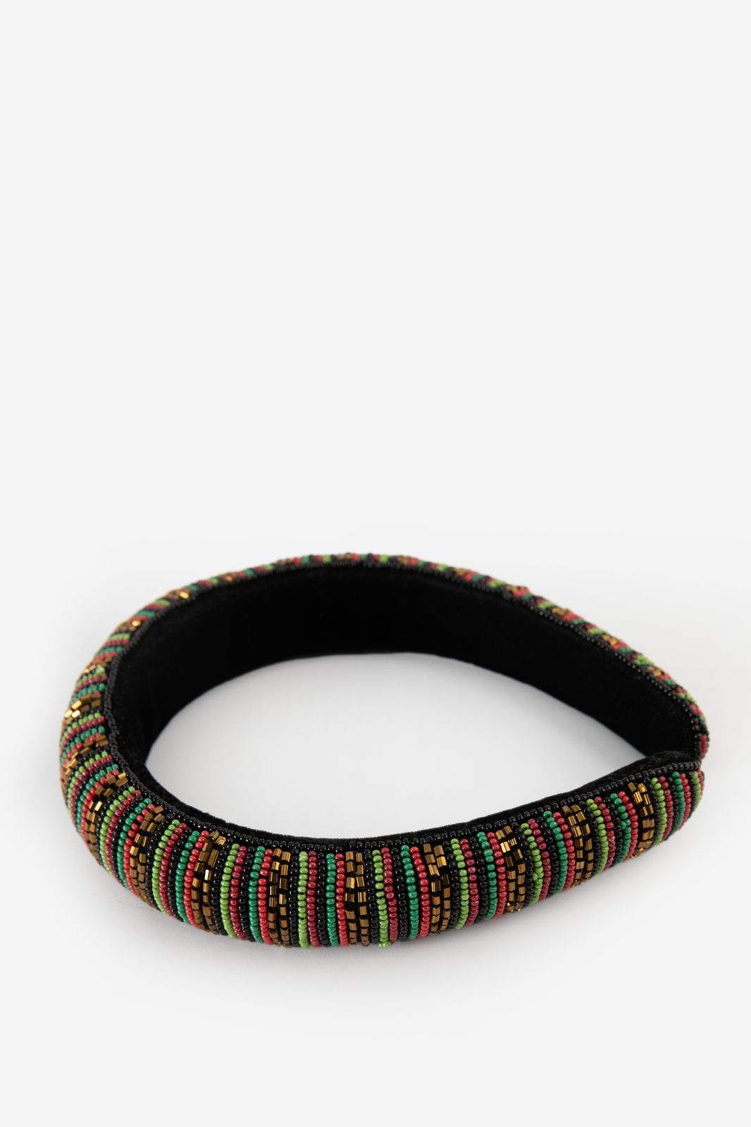 Serre-tête avec perles - multicolore