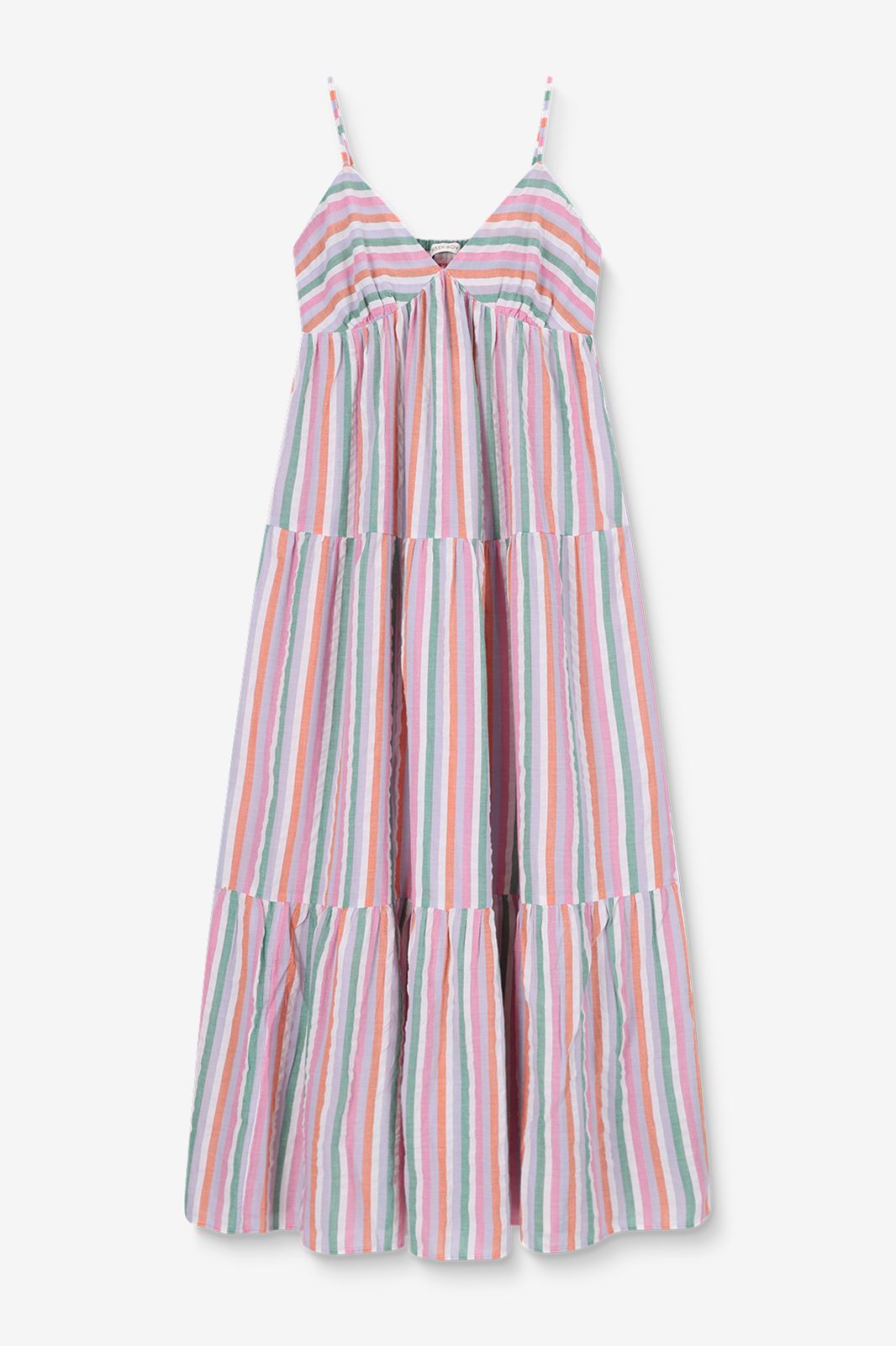 Robe longue - multicolore
