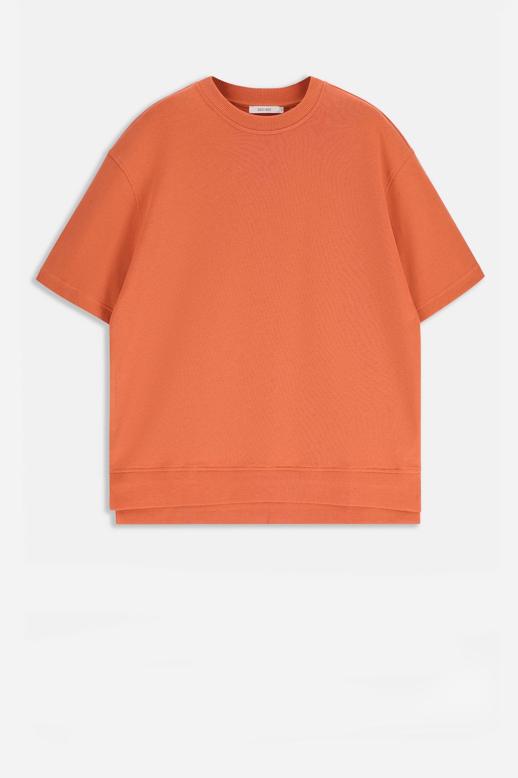 Sweat à manches courtes - orange