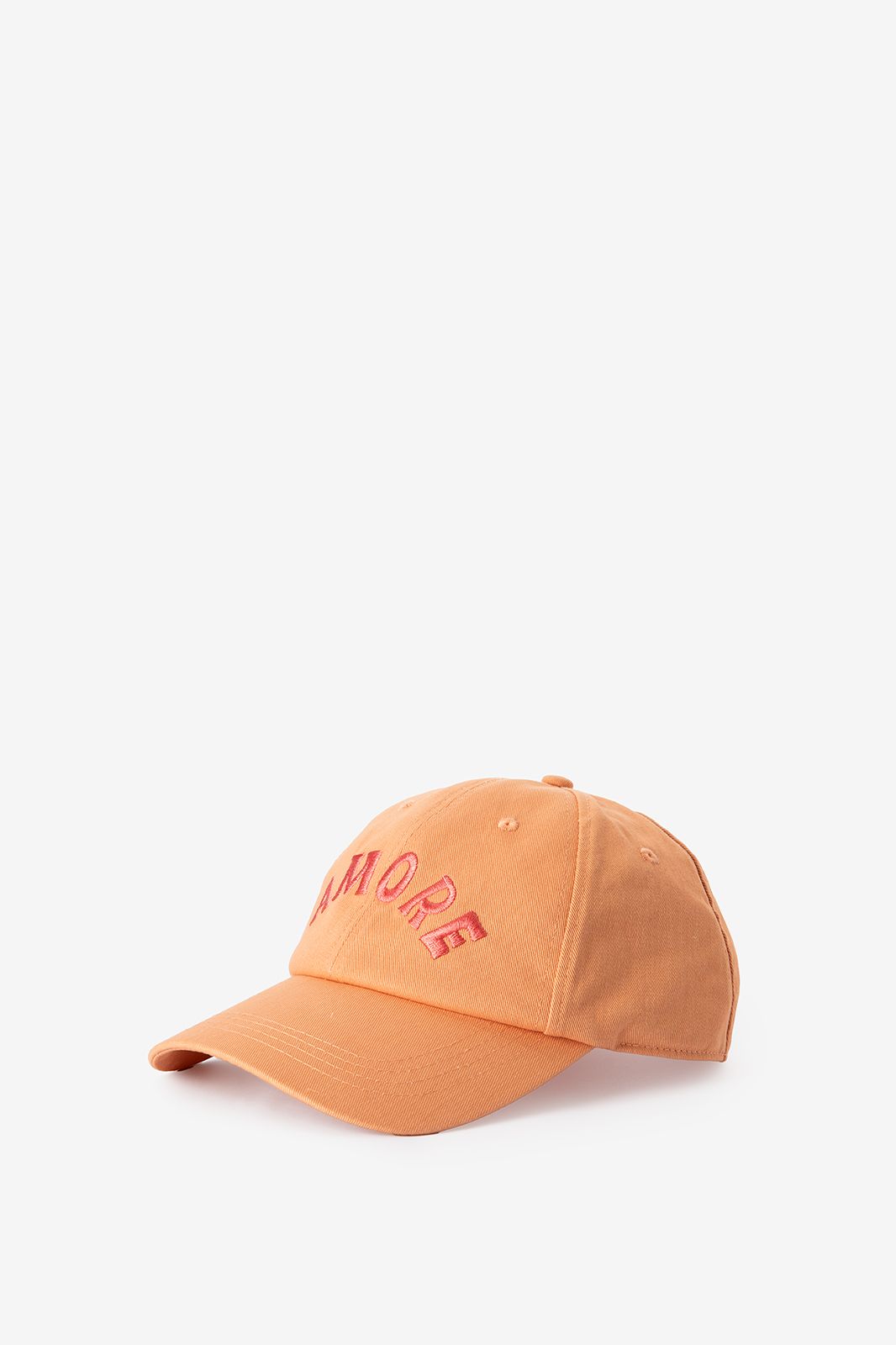 Casquette avec broderie - orange