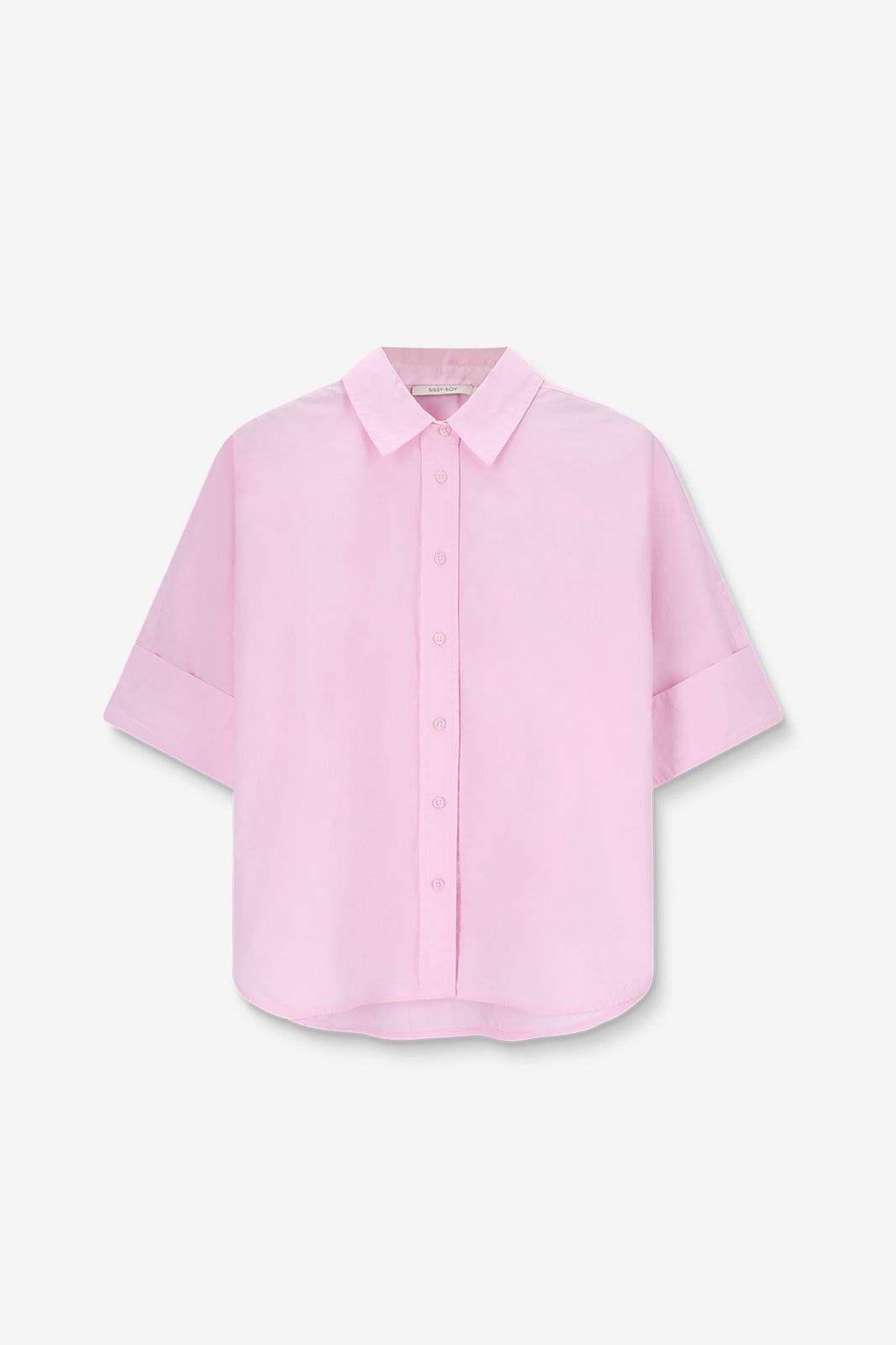Blouse boxy - rose clair