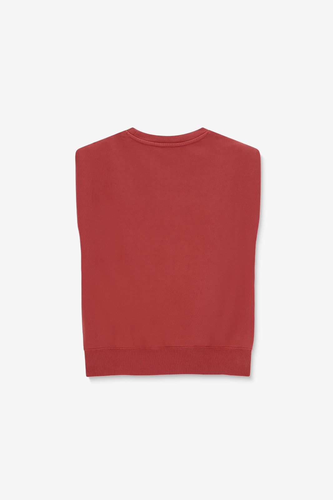 Sweat sans manches - rouge