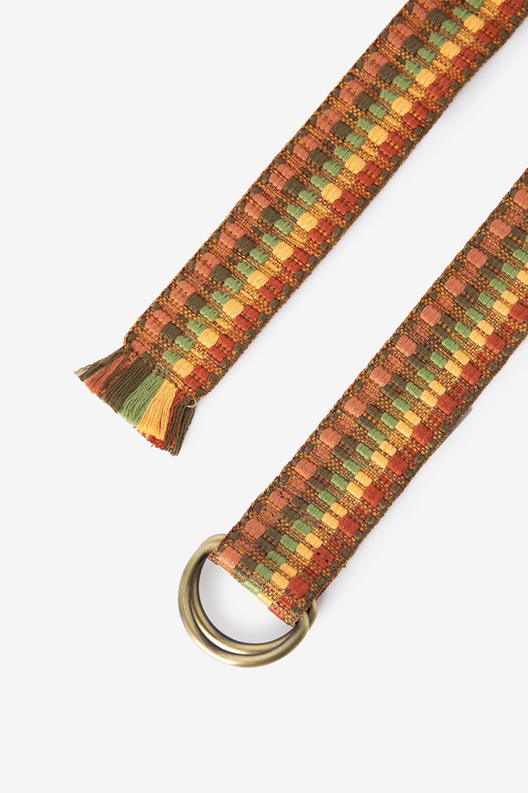 Ceinture jacquard - vert