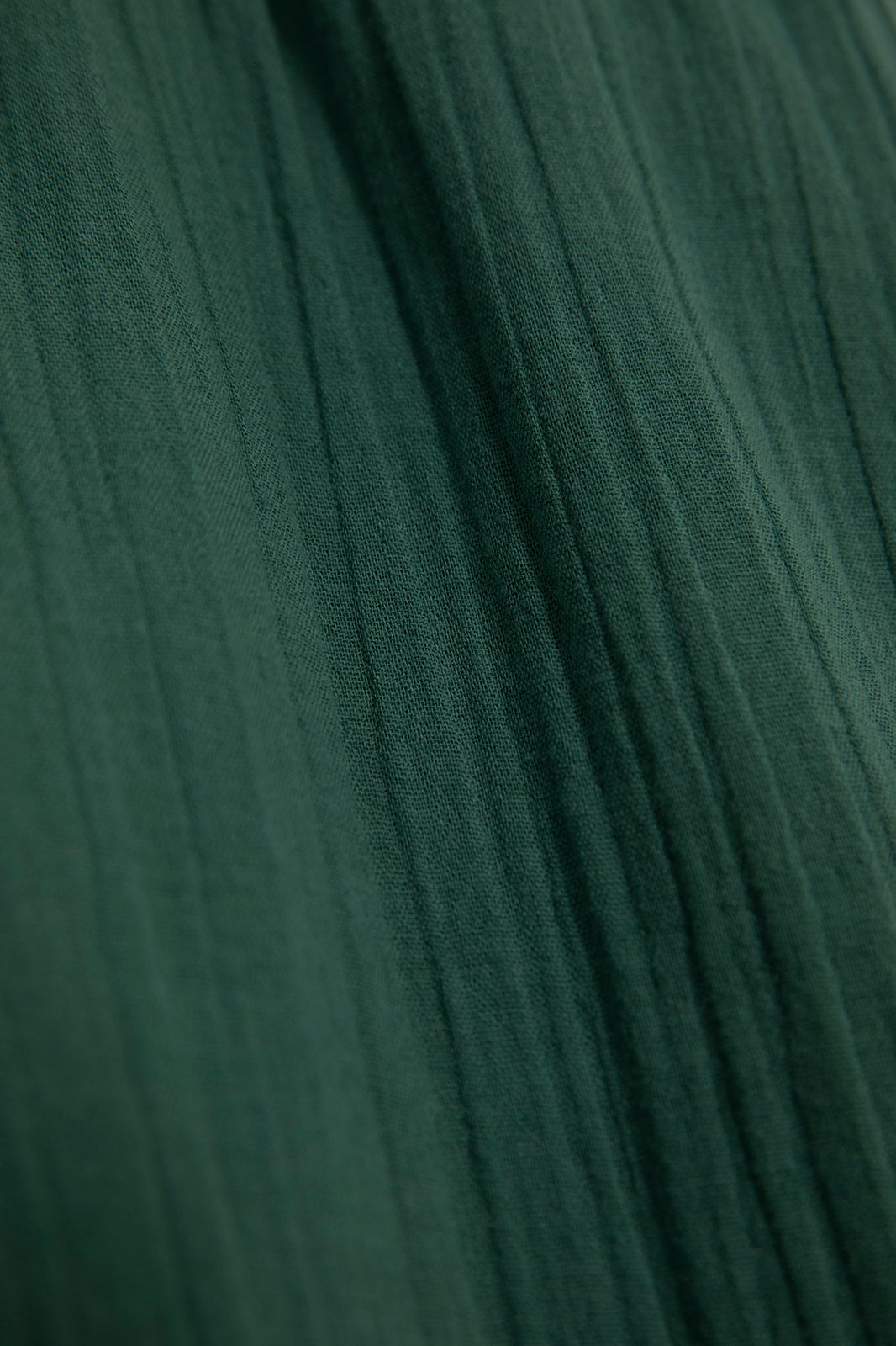 Pantalon mousseline - vert foncé
