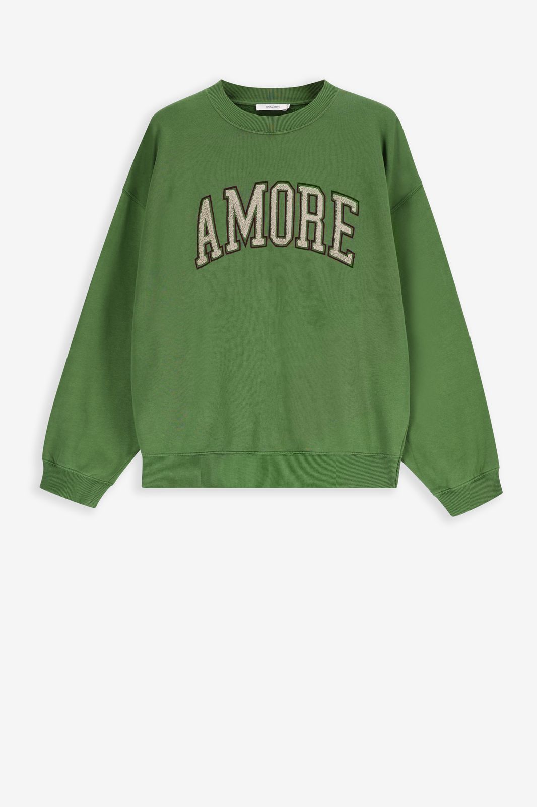 Sweat avec illustration - vert