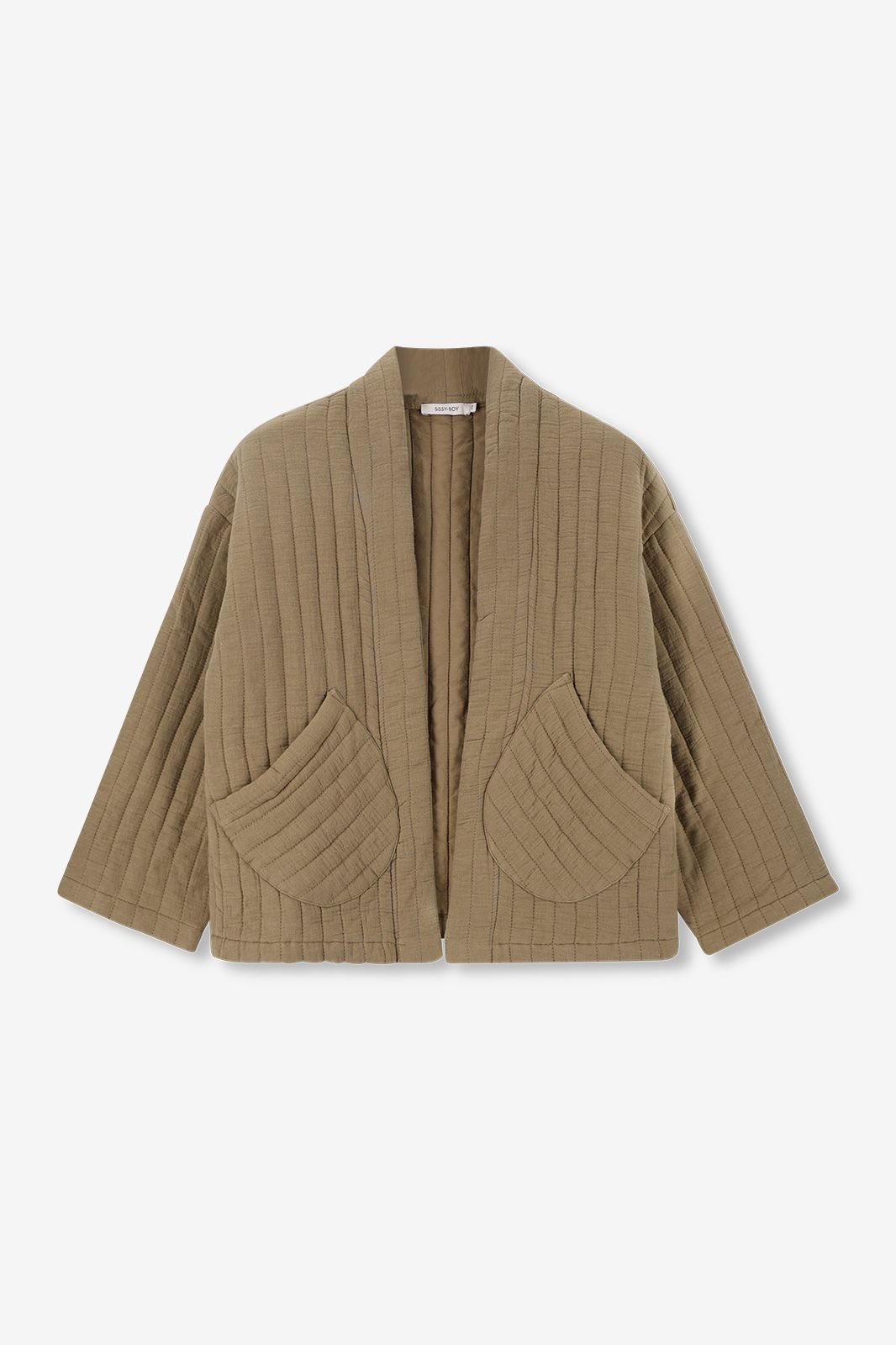 Veste kimono - kaki