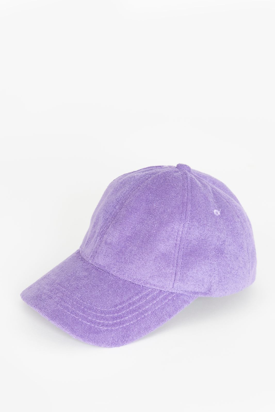 Casquette en tissu éponge - violet