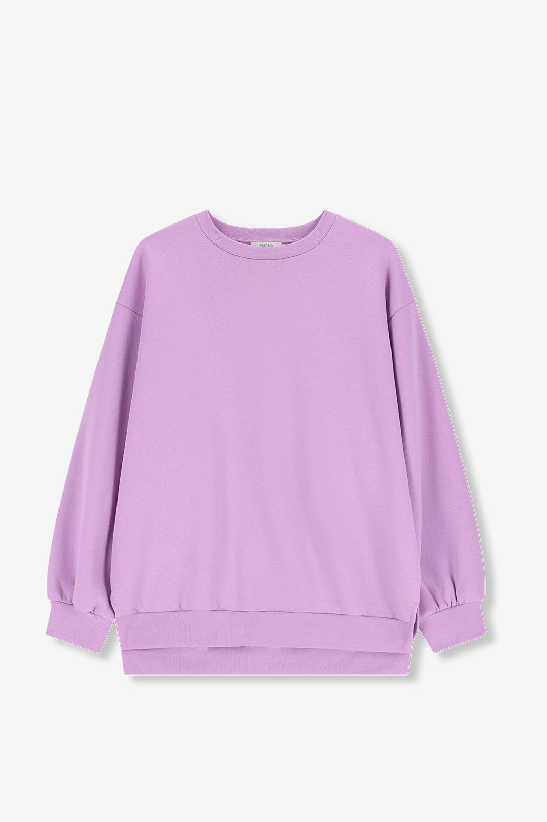 Sweat oversize - violet clair