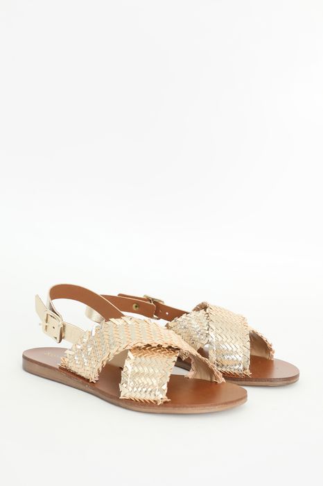 Sandales Brides TressÃ©es Sandales TressÃ©es Monoprix