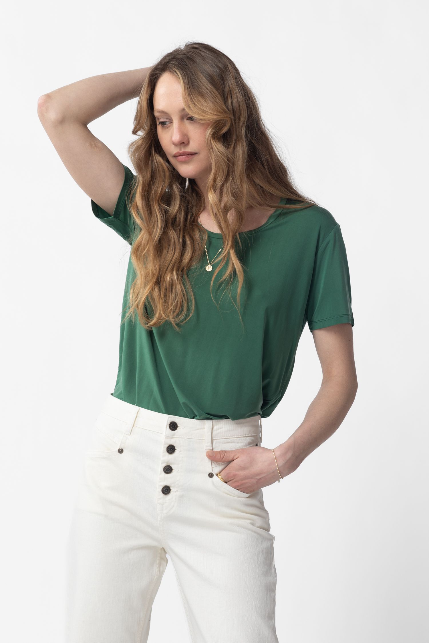 Groen t shirt online dames