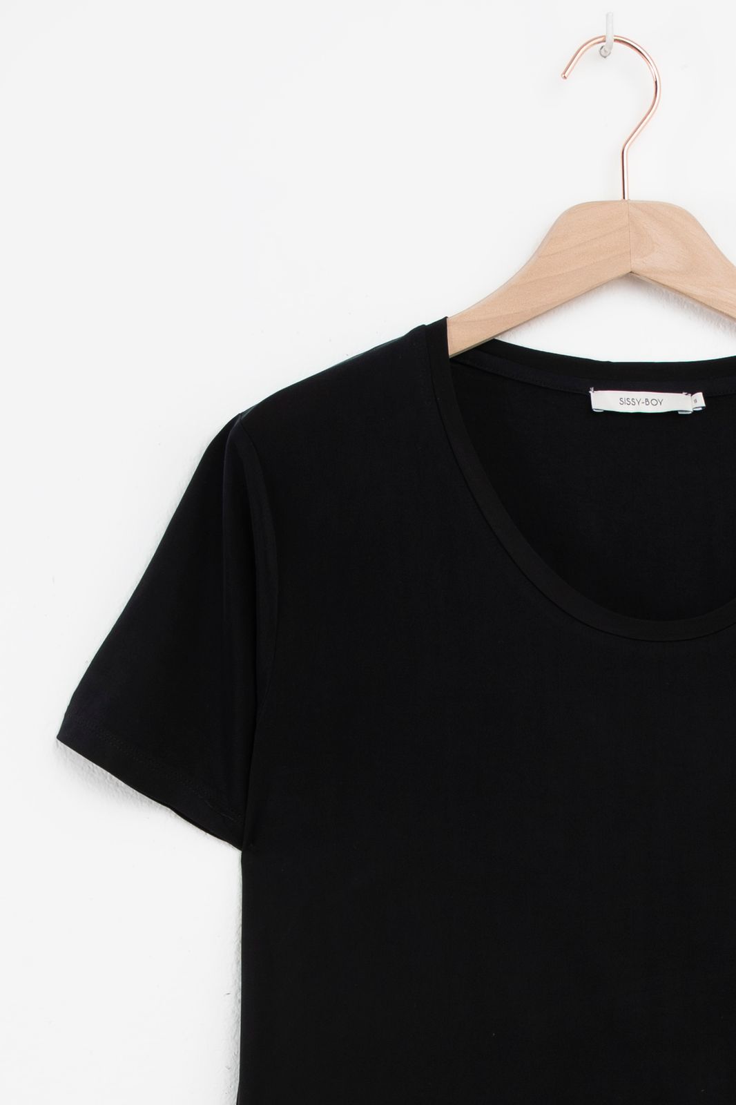 Basic-Shirt - schwarz