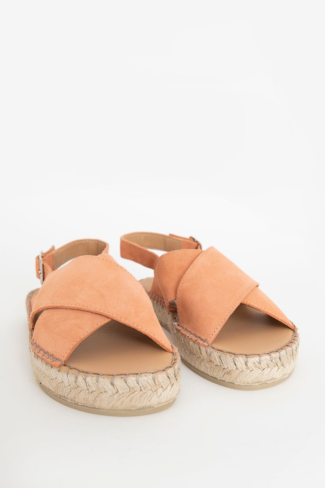 Sandales à plateau - marron clair