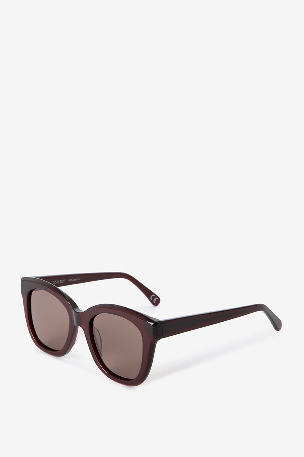 Runde Sonnenbrille - dunkelbraun