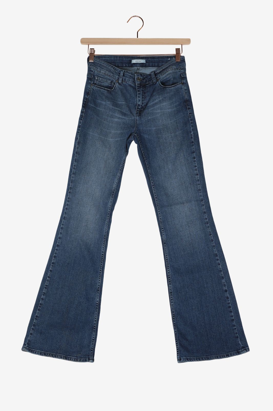 High flared jeans - |