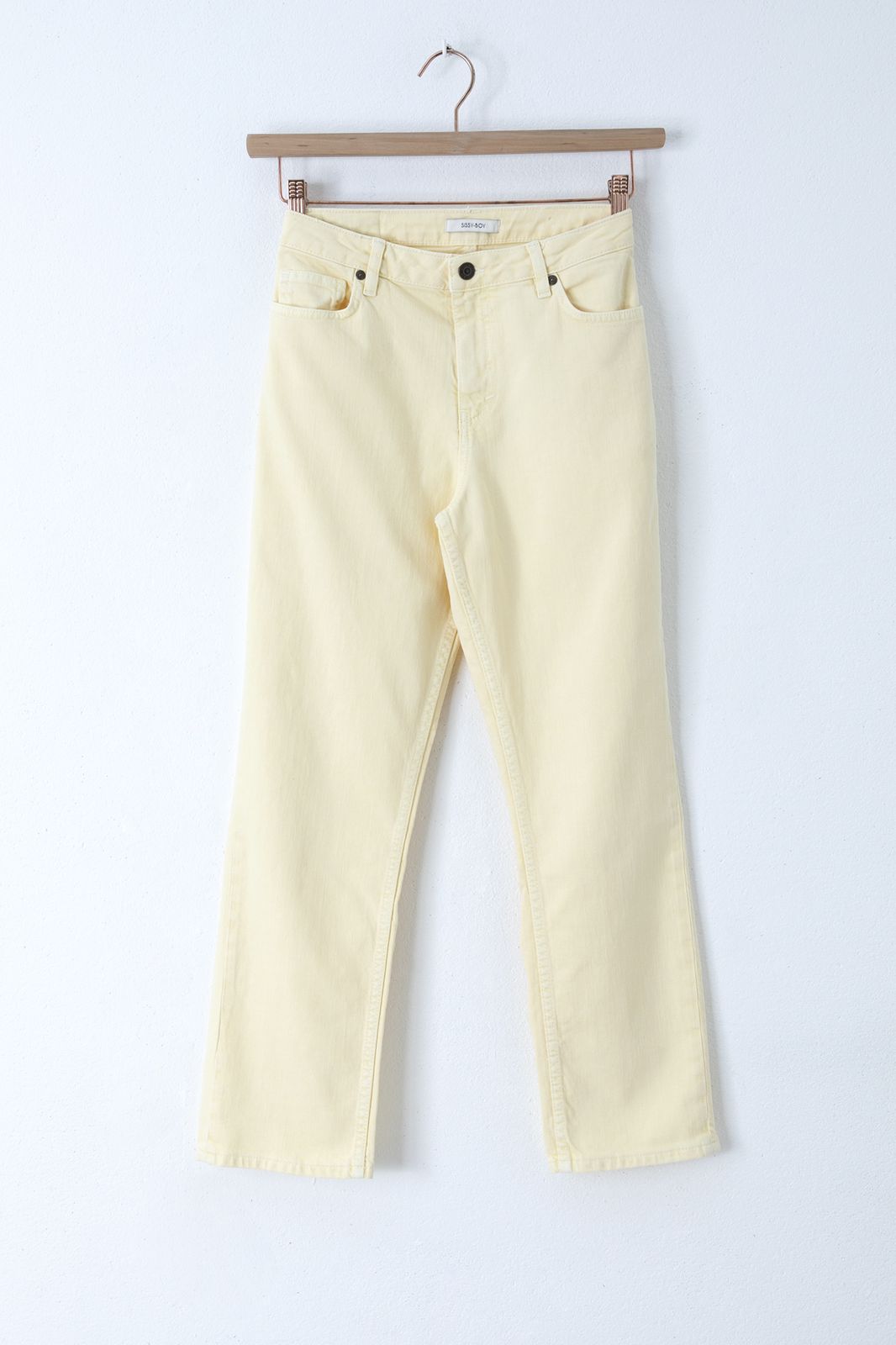 Boston mid waist straight cropped jeans - Dames | Sissy-Boy