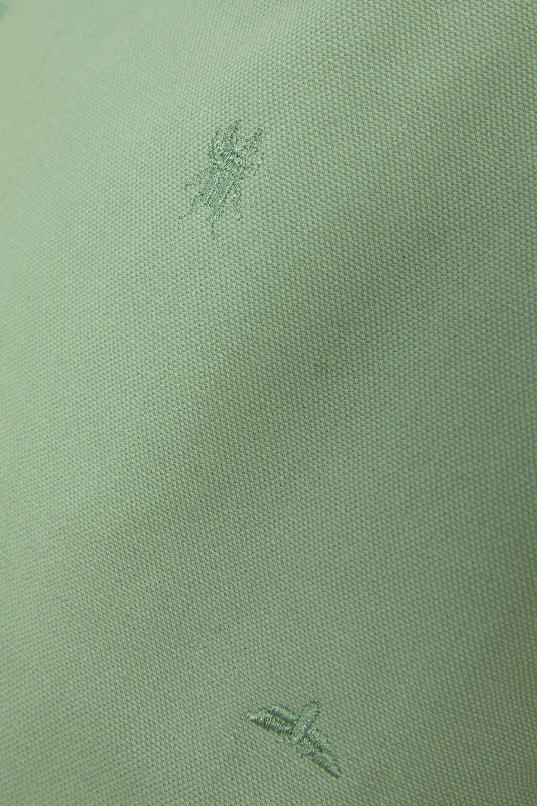 Lichtgroene katoenen tas met insecten embroidery - Dames | Sissy-Boy