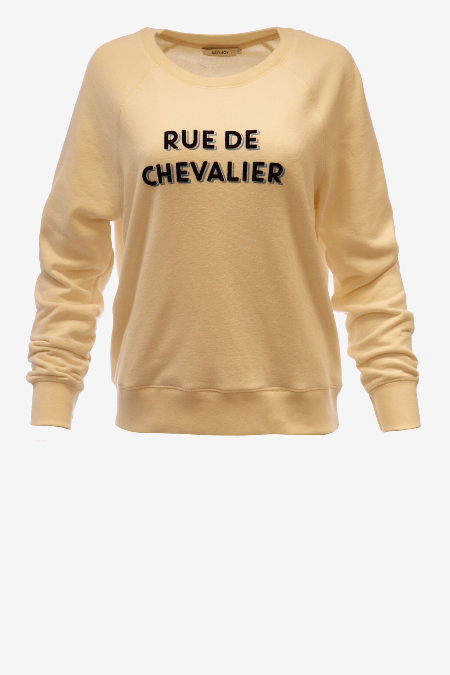 Off white sweater met tekst Dames | Sissy Boy Sissy Boy sweater | wehkamp