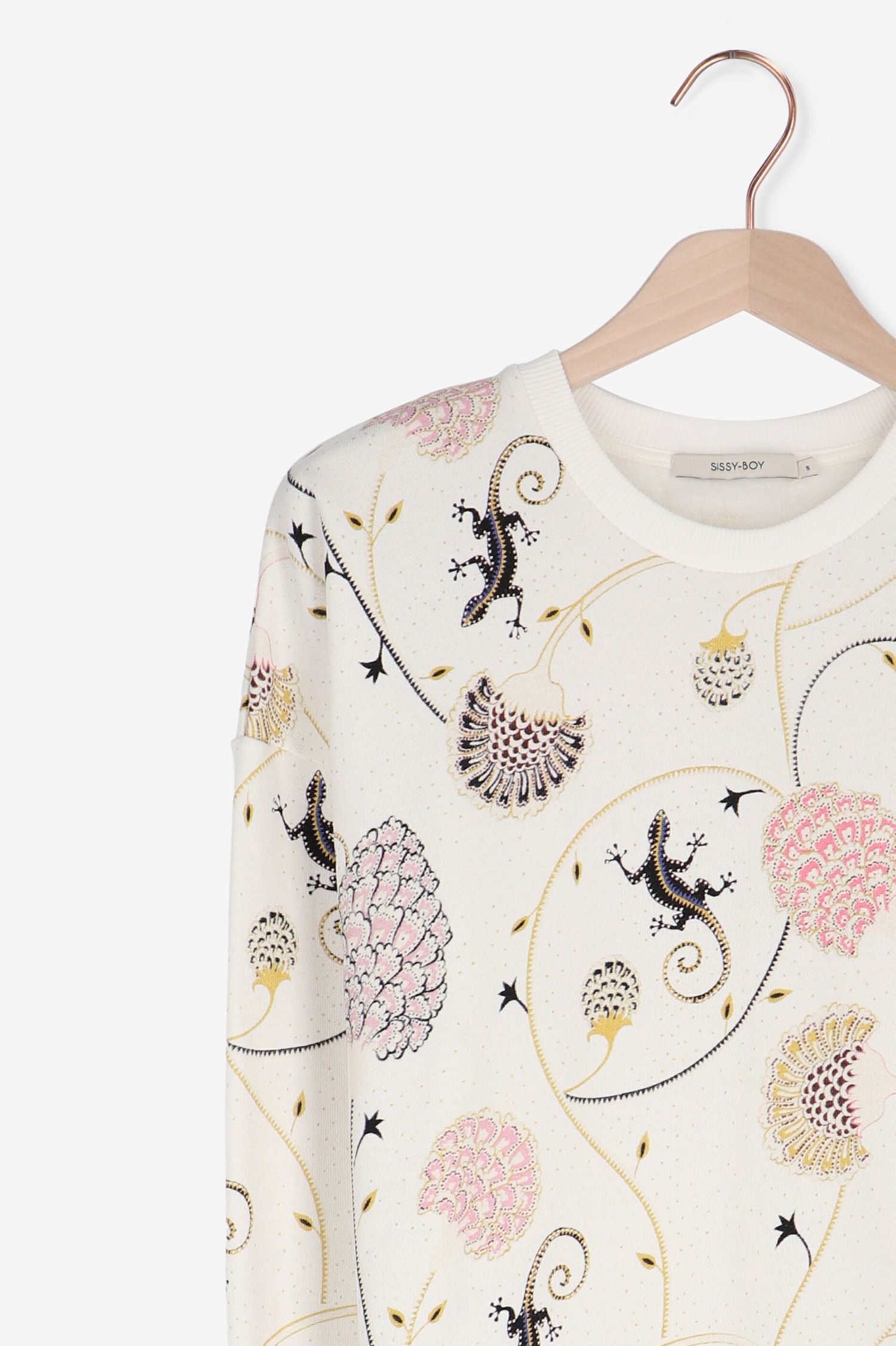 Sweater met print discount dames