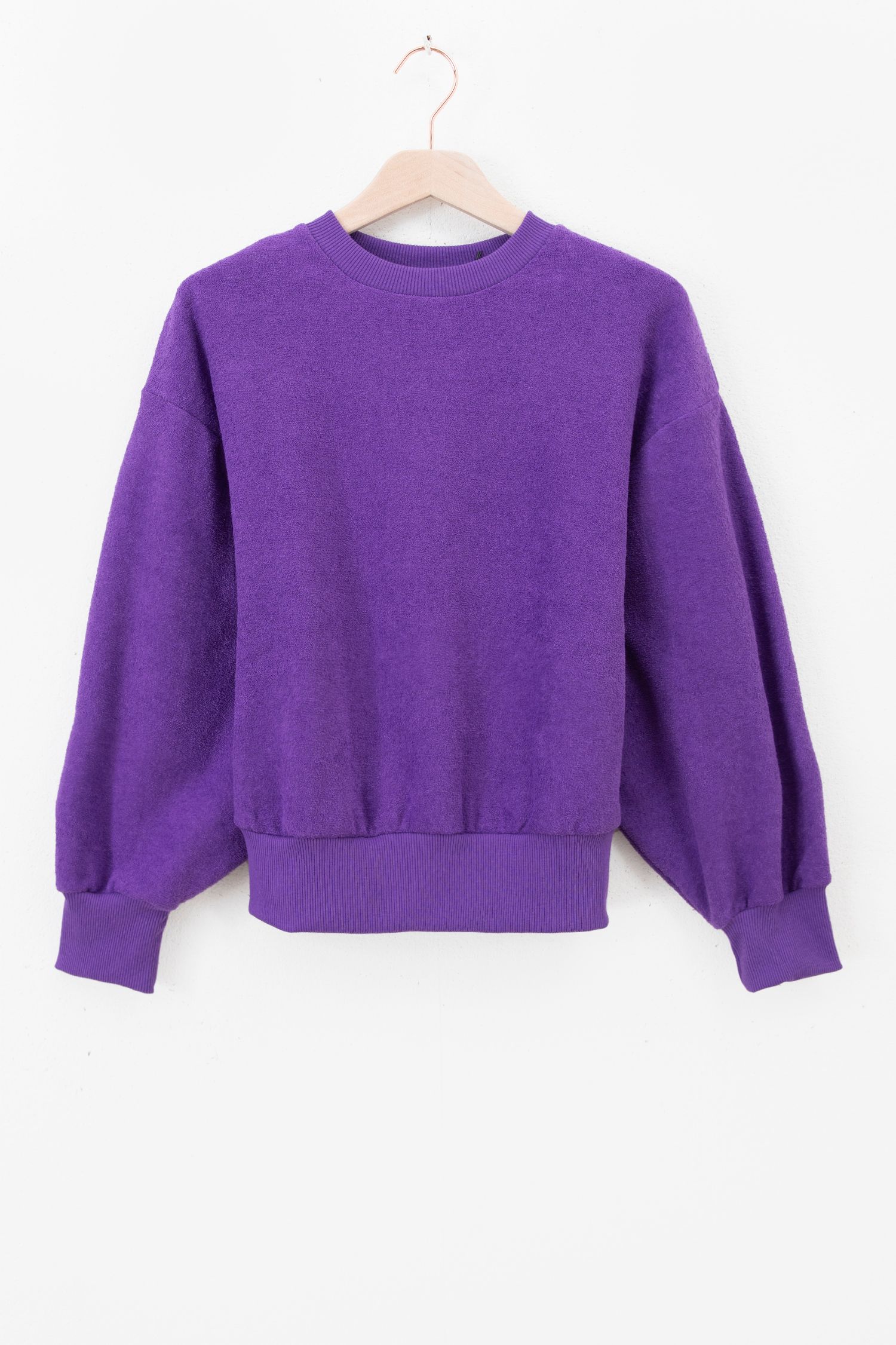 Paarse discount sweater dames