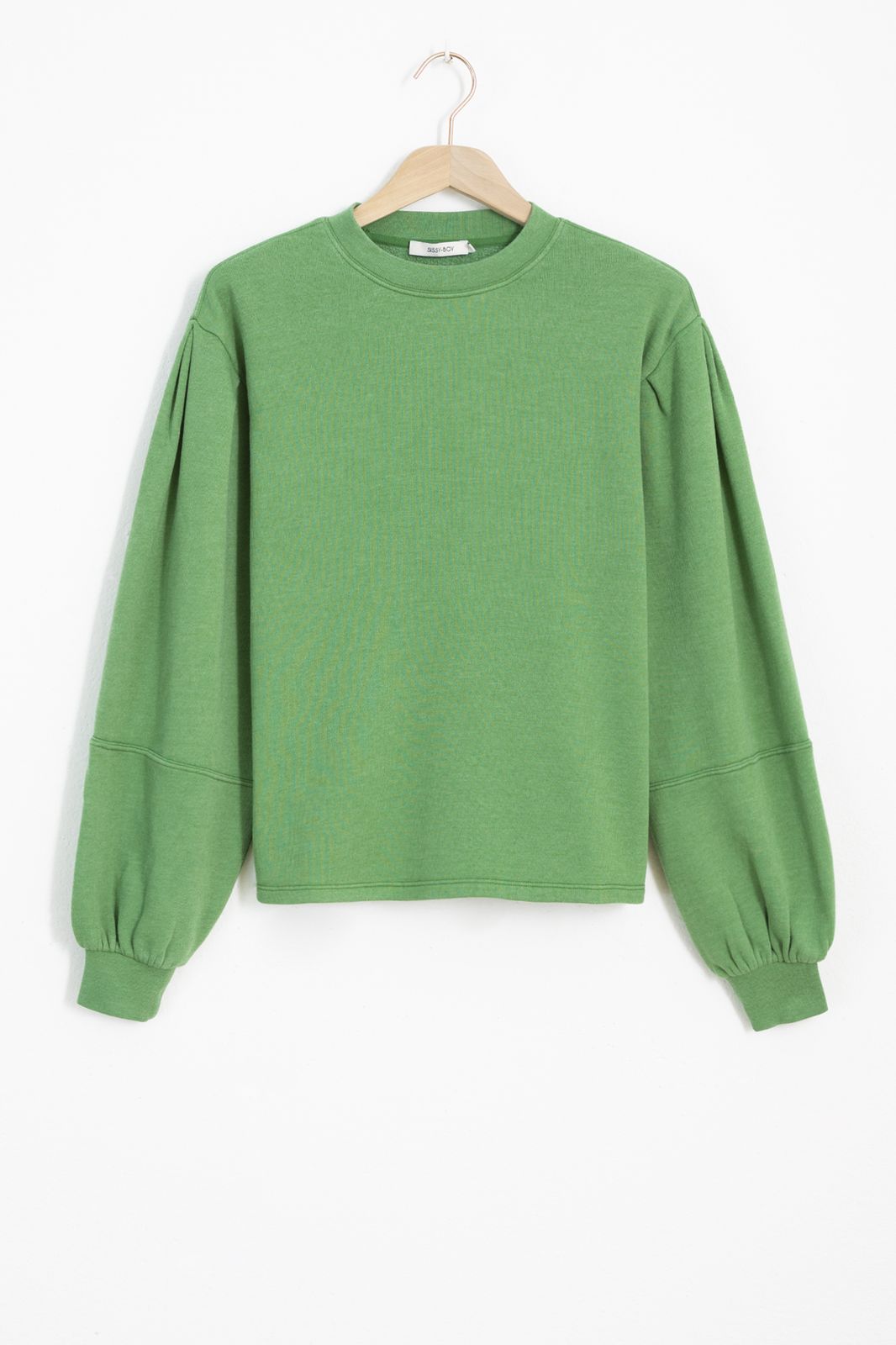 Groene trui met