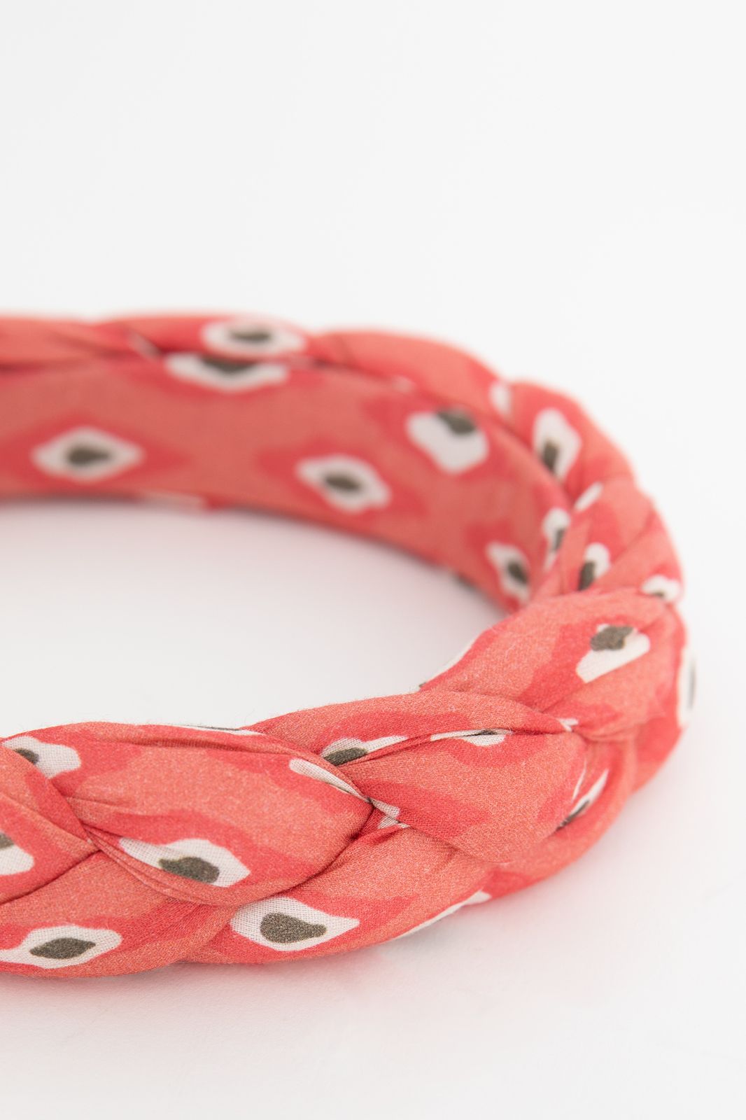 Roze braided haarband met print - Dames | Sissy-Boy