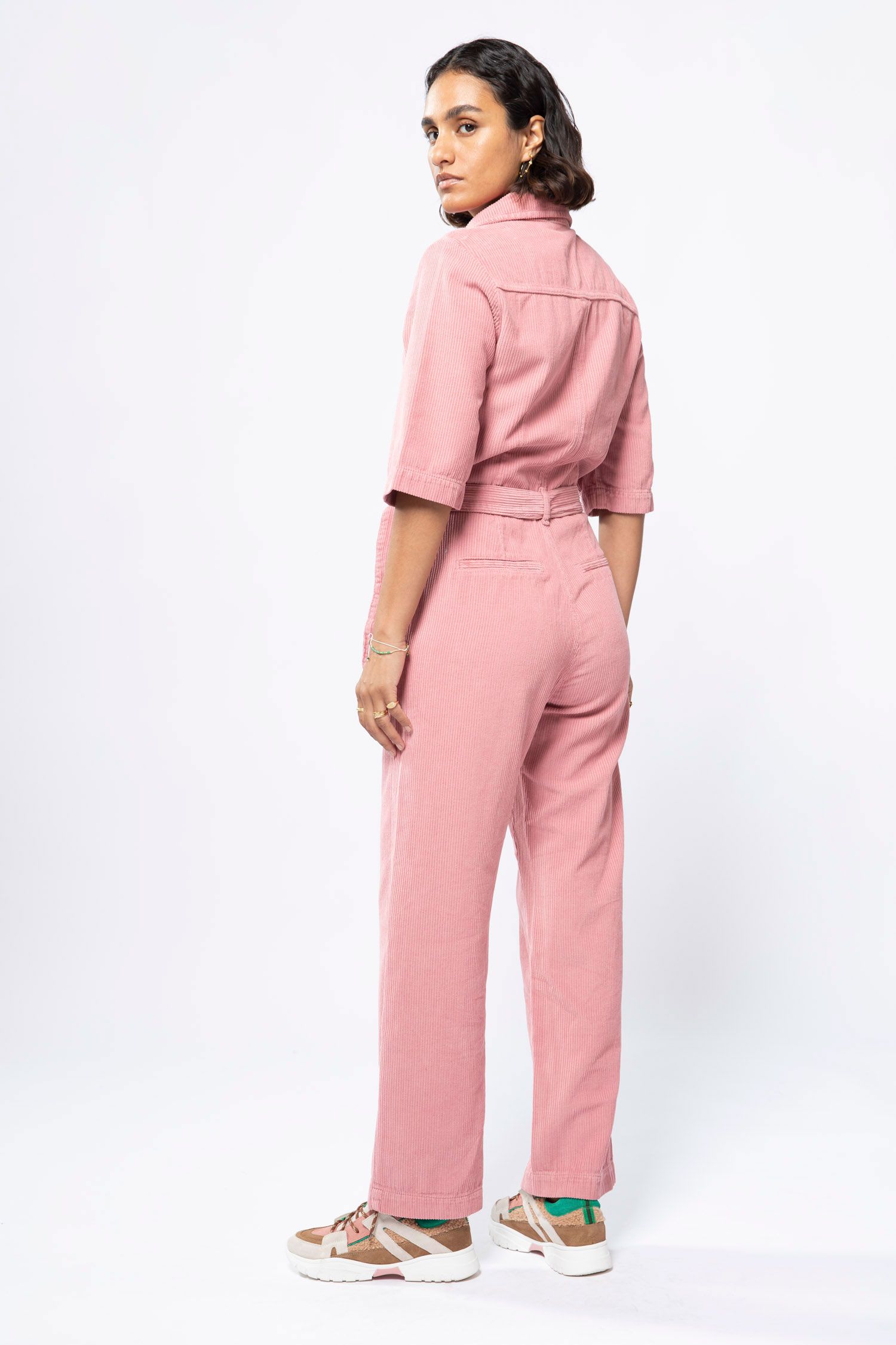 SHAREEF] 21SS CORDUROY JUMP SUITS 1-