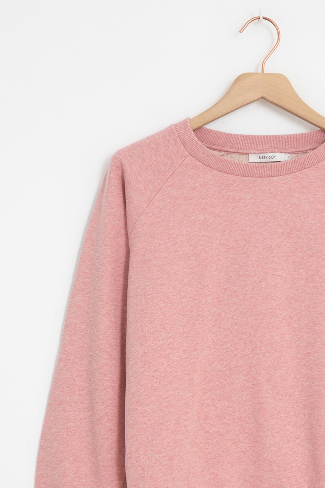 Roze katoenen sweater - Dames | Sissy-Boy