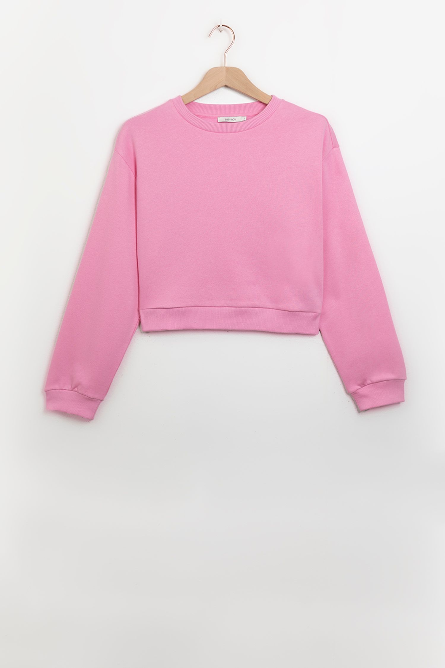 Roze cropped sweater Dames Sissy Boy