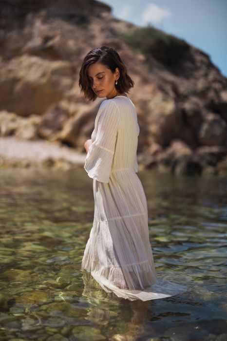 Sissy Boy Jurken Online Shoppen Sissy Boy Groene Jurk Lange Mouw