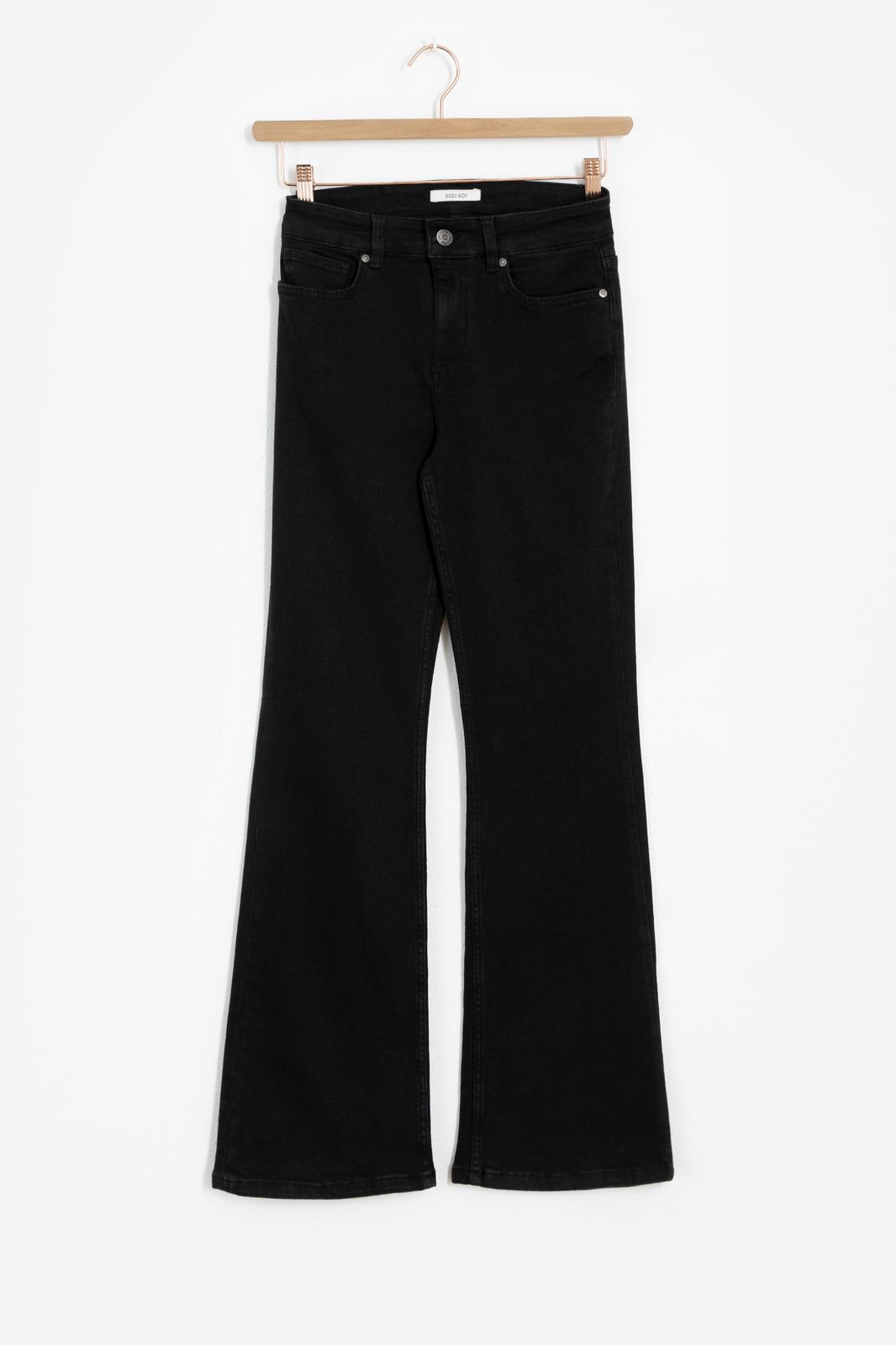 Baltimore black mid waist bootcut jeans - Dames | Sissy-Boy